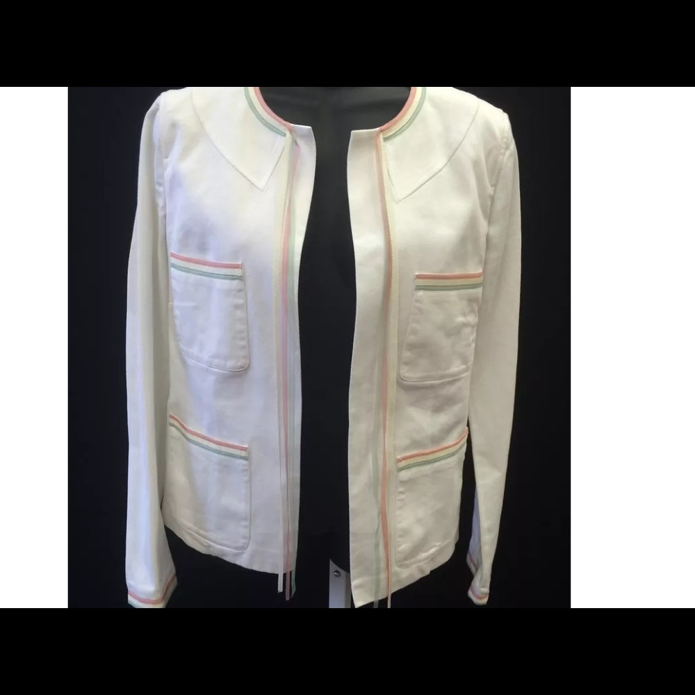 SOLD. Chanel White Jacket (SOLD)